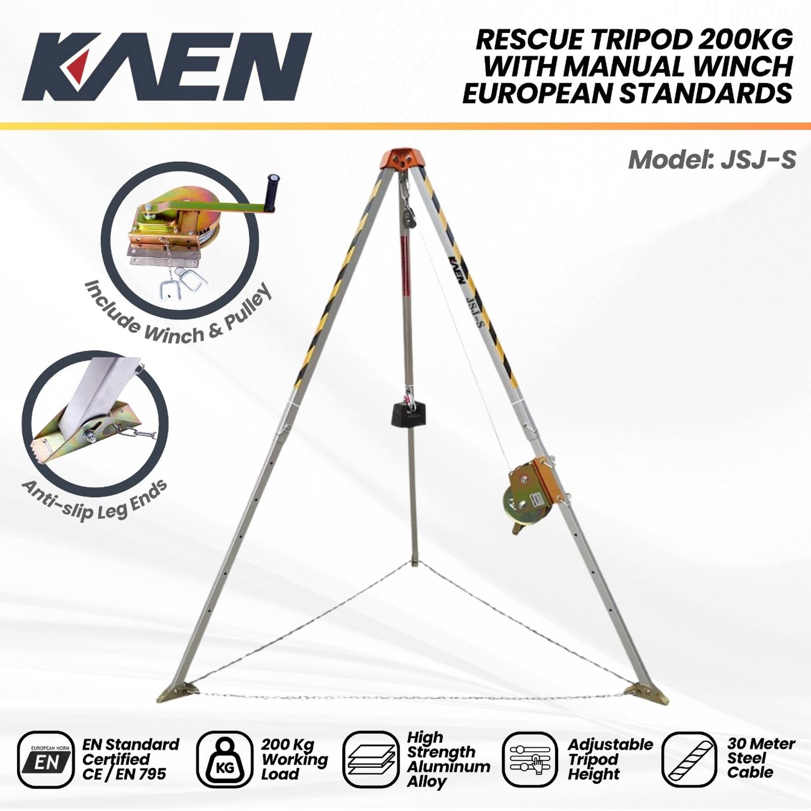 Rescue Tripod KAEN JSJ-S 200KG