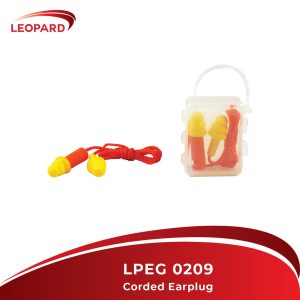 Earplugs Corded LEOPARD 0209 Tali