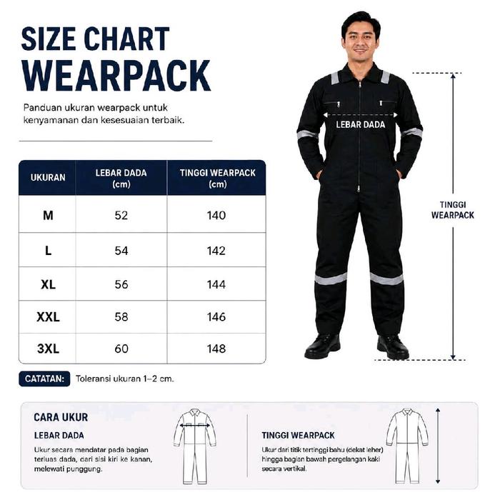 Wearpack safety scotlight/seragam kerja proyek