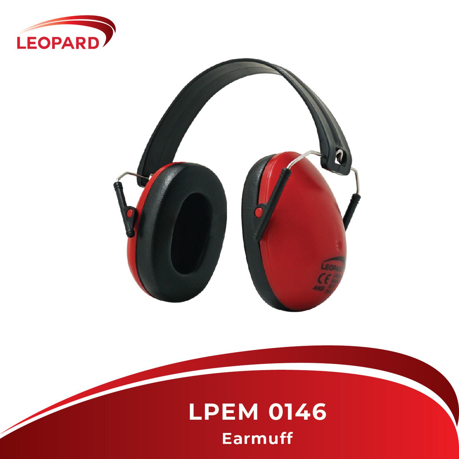 Earmuff Folding "LEOPARD" LPEM 0146